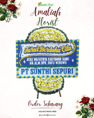 Papan Bunga Duka di Tanah Sepenggal Lintas